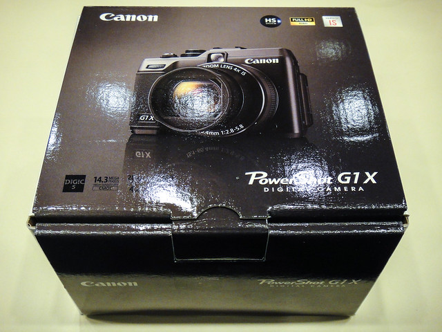 Canon Powershot G1 X UnBox