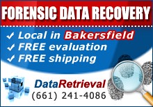 Forensic Datarecovery Bakersfield