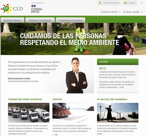 CLD lanza su nueva web corporativa