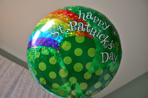 st patrick's day balloon