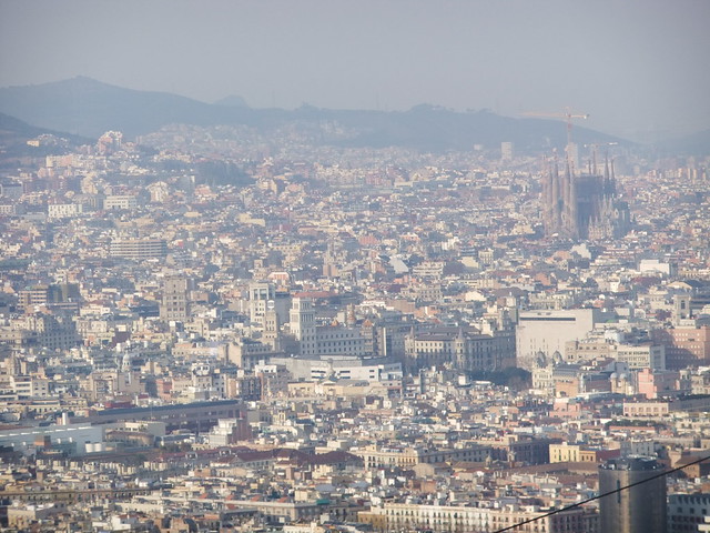 Barcelona from Castell de Montjuic by oatsy40, on Flickr