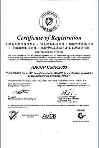 haccp code 2003