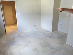 the new kitchen floor!