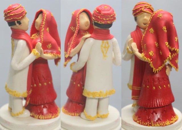 Indian Wedding Couple Order cakes at ease log on wwwibcablrcom bakery 