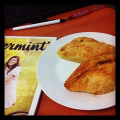 Pastizzi and hipster mags, helluva lunch right there