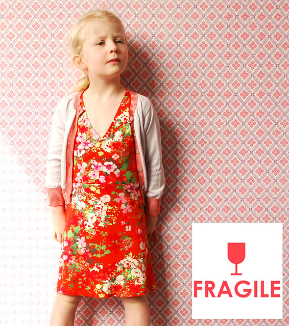 Fragile kleedjes voor groot en klein