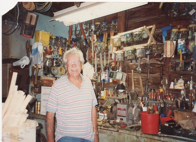 pawpaw in his garage