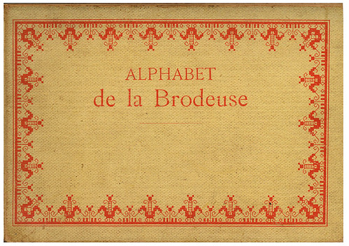 001-Portada-Alphabet de la Brodeuse1932- Thérèse de Dillmont