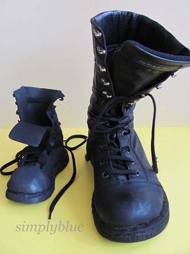 the combat boots