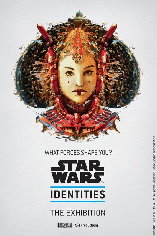 Star Wars Identities - Posters  Padmé Amidala ou Rainha Amidala