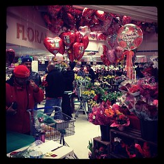 Valentine's madness at my Kroger