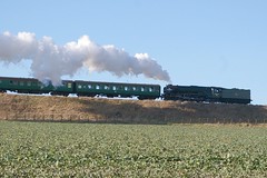 Mid-Hants Railway - 'Tornado's ' running in weekend: February 2012