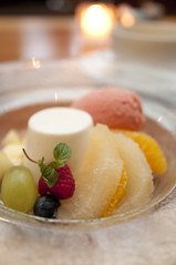 Macedonia of Fruit, Panna Cotta, Seasonal Sherbet, Italian Cafe Fiorentina, Grand Hyatt Tokyo, Roppongi