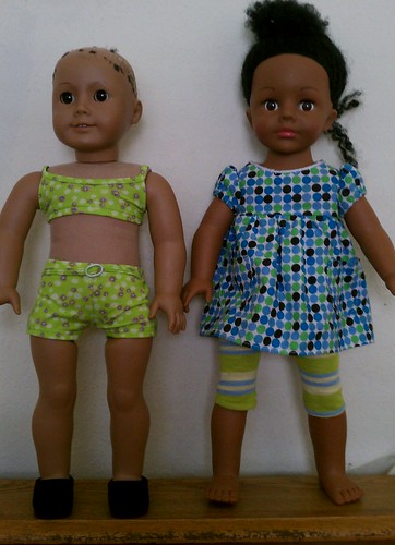 My 18" Doll Rescues by Among the Dolls
