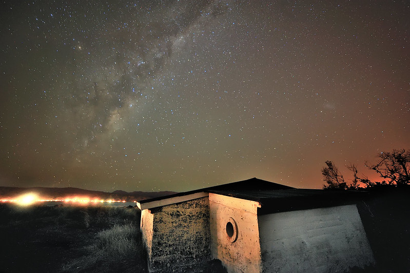 Milky Way seen from Seatoun, New Zealand.