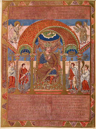 003-Carlos II El Calvo-Evangeliar  Codex Aureus - BSB Clm 14000-© Bayerische Staatsbibliothek