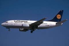 Lufthansa B737-530 D-ABII BCN 02/05/1997