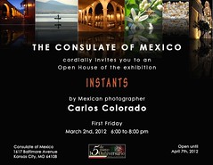 Inauguración de la exhibición “Instants” del fotógrafo mexicano Carlos Colorado,  en Kansas City