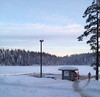 Sauna & Ice hole swimming at Kuusijärvi, Vantaa