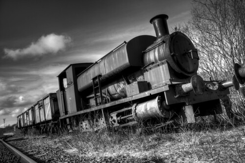 Dunaskin Abandoned Train