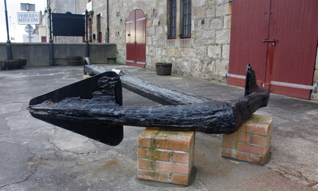 A large anchor