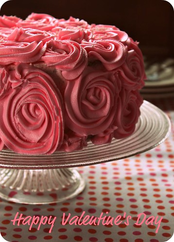 Rosette Buttercream Cake by Fitri D. // Rumah Manis