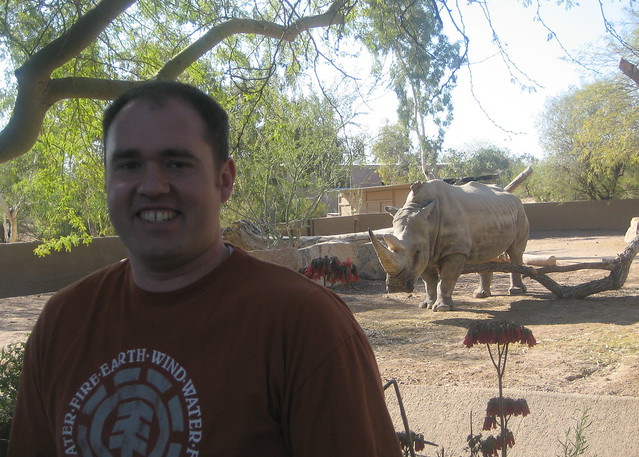 With the White Rhino