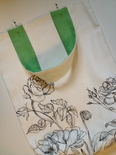 12a - Botanic Sketch Tote Bag Tutorial