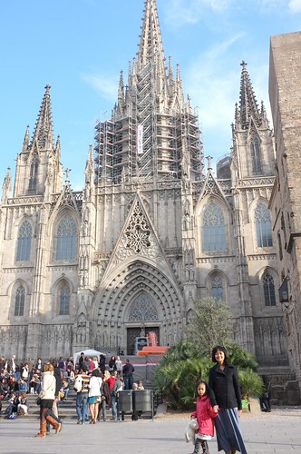 the Barcelona Cathedral