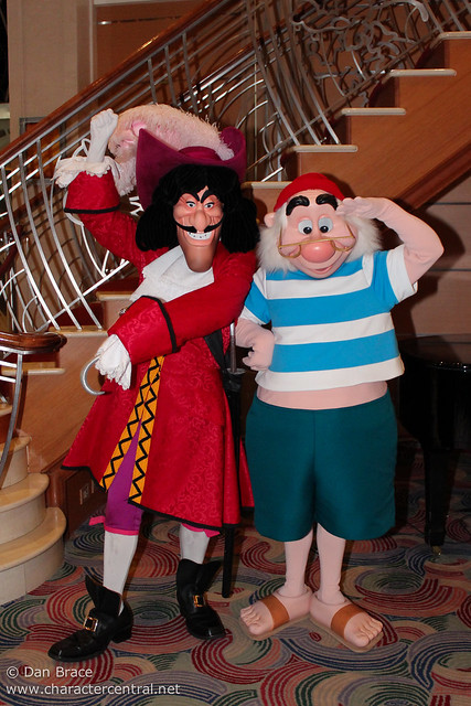 Meeting Captain Hook and Mr Smee