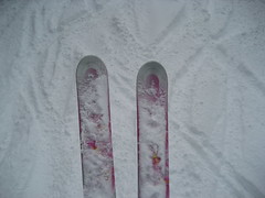 Powder skis