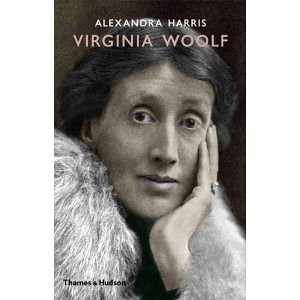 Virginia Woolf book cover, which has a painting of Woolf on the front