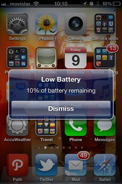 Low Battery Warning