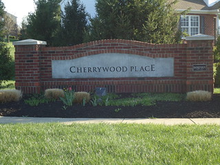 Cherrywood Place subdivision 2nd entrance