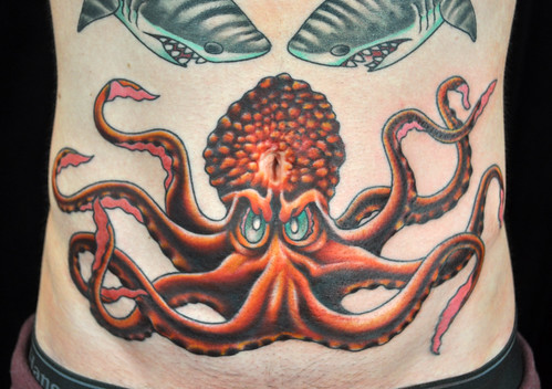 Octopus by Chris Adams  by UndertheNeedle