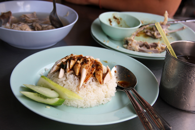 Thai style chicken rice