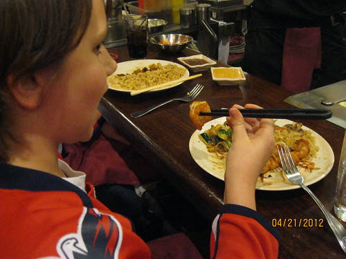 4/21/12: Not up the chopstick challenge?