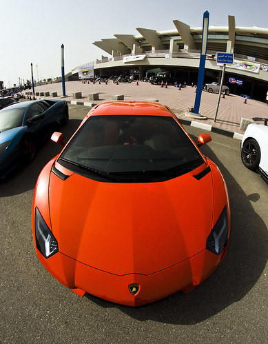 Kuwait Unlimited 2nd Auto and Motorcycle show: Lamborghini Aventador - 2
