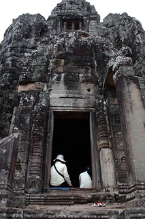 Angkor Thom Bayon temple
