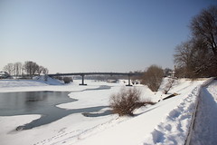Dniester, frozen at February 2012