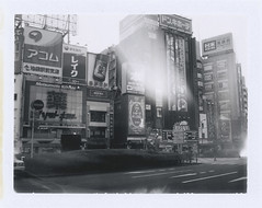 Tokyo B&W Polaroid 2012