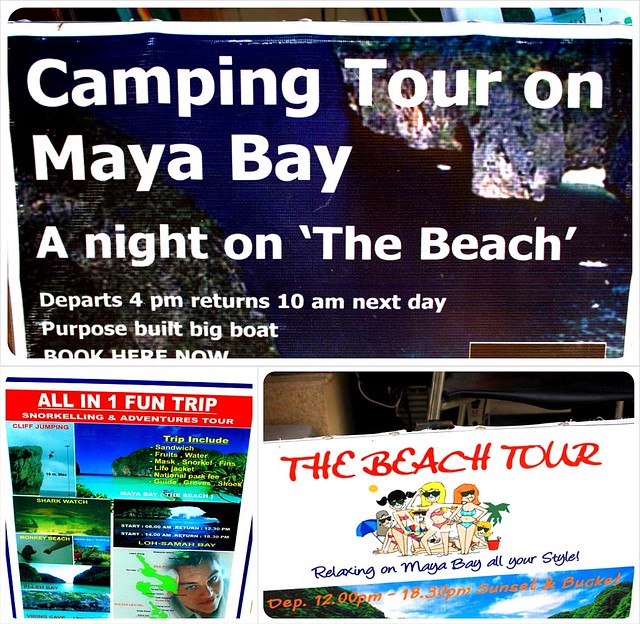 the beach tours Maya Bay