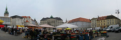 Mercado de verduras en Brno - República Checa