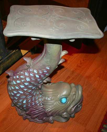 Fish Table by Rick Cheadle Art and Designs