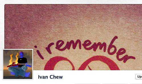 Facebook timline cover - Ivan Chew