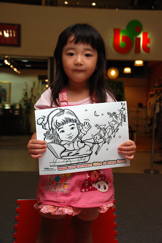 caricature live sketching for "Make Your Christmas Shine at Liang Court" - 9