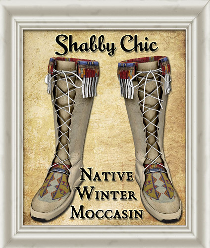 Shabby Chic Native Winter Moccasin by Shabby Chics