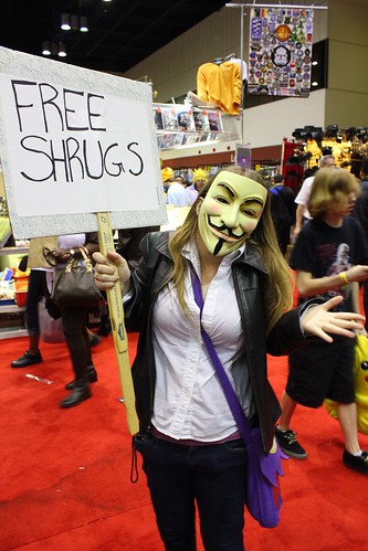 Free Shrugs - MegaCon 2012