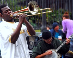 street music, New Orleans (by: Bob Jagendorf, creative commons license)