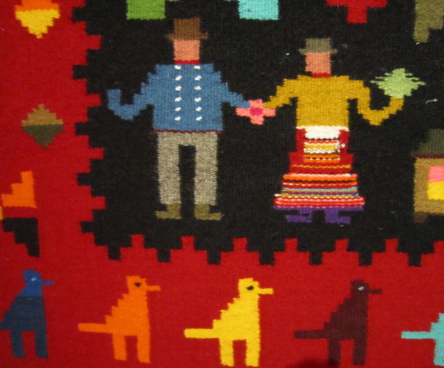 estonian folkart textiles. christi kütt
